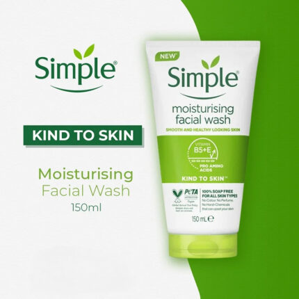 Simple Moisturising Facial Wash 150ml