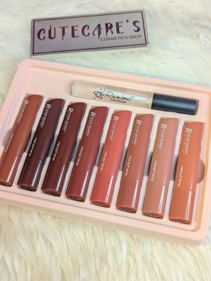 Heng Fang Rouge Honey Love Water Matte Lipstick Set - 9pcs